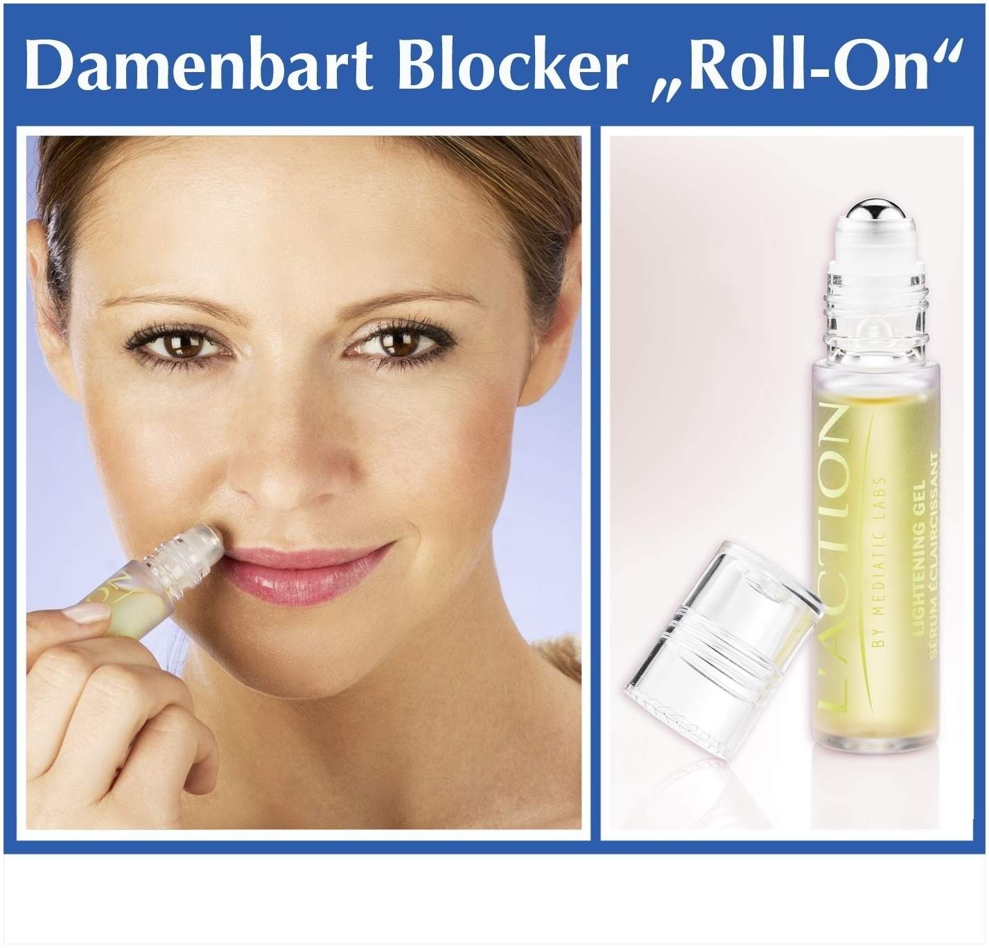 Damenbart Blocker Roll-On