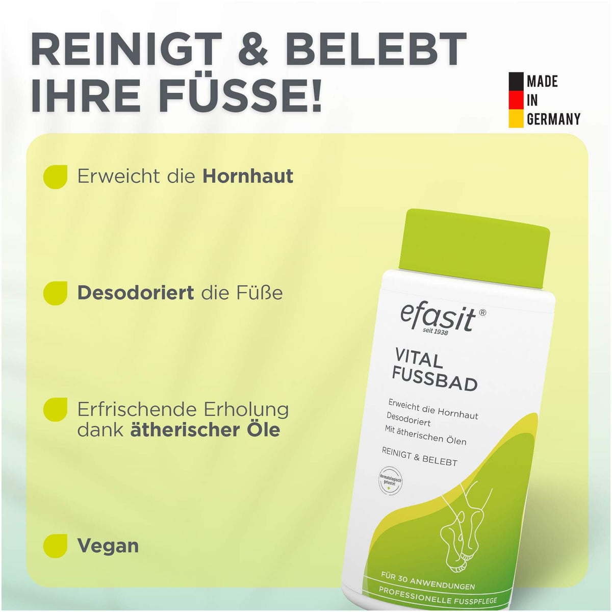 Efasit Vital Fußbad 400 G