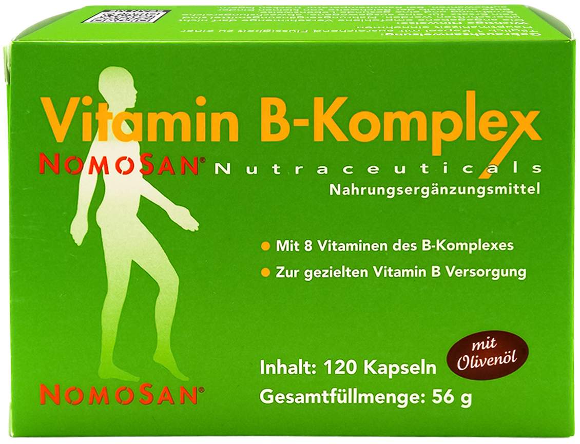 Vitamin B Komplex Nomosan Kapseln 120 Stück