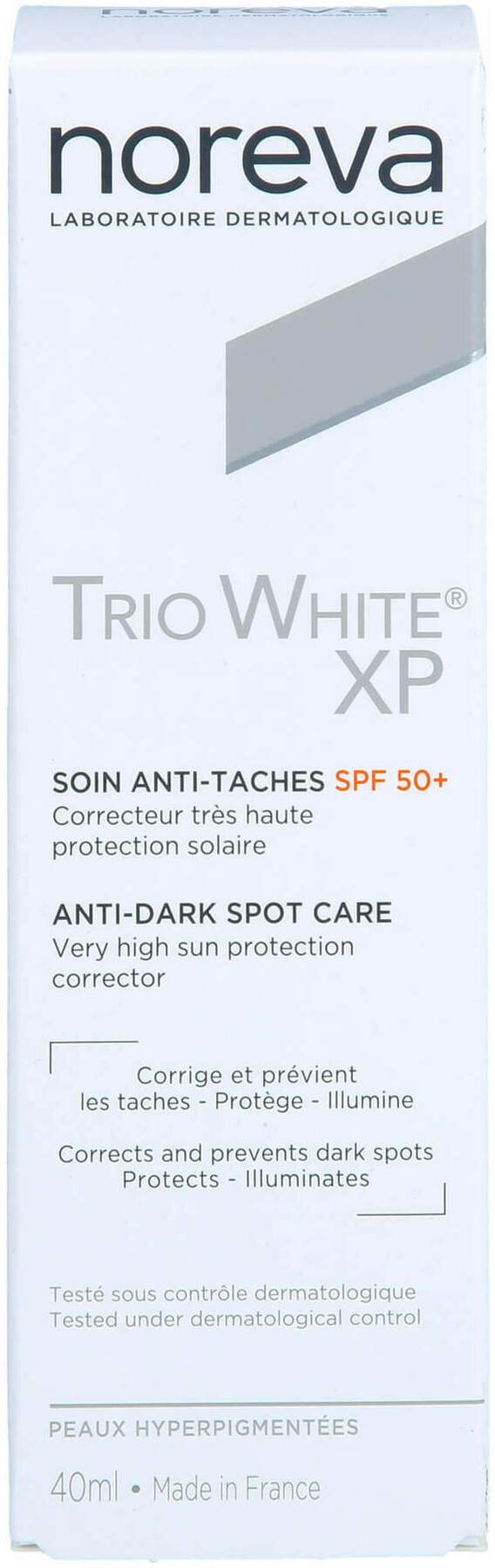 Noreva Trio White Xp Tagespflege Creme Lsf 50+ 40