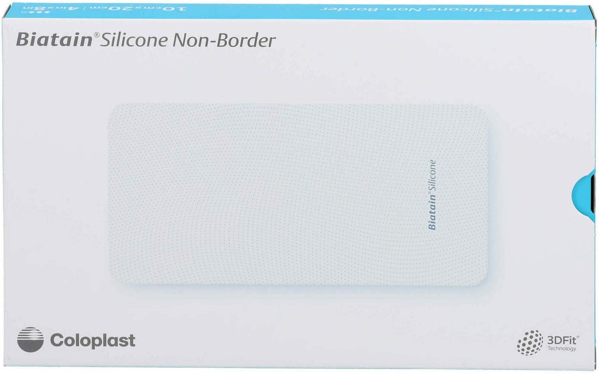 Biatain Silicone Non-Border Schaumverb.10x20 cm
