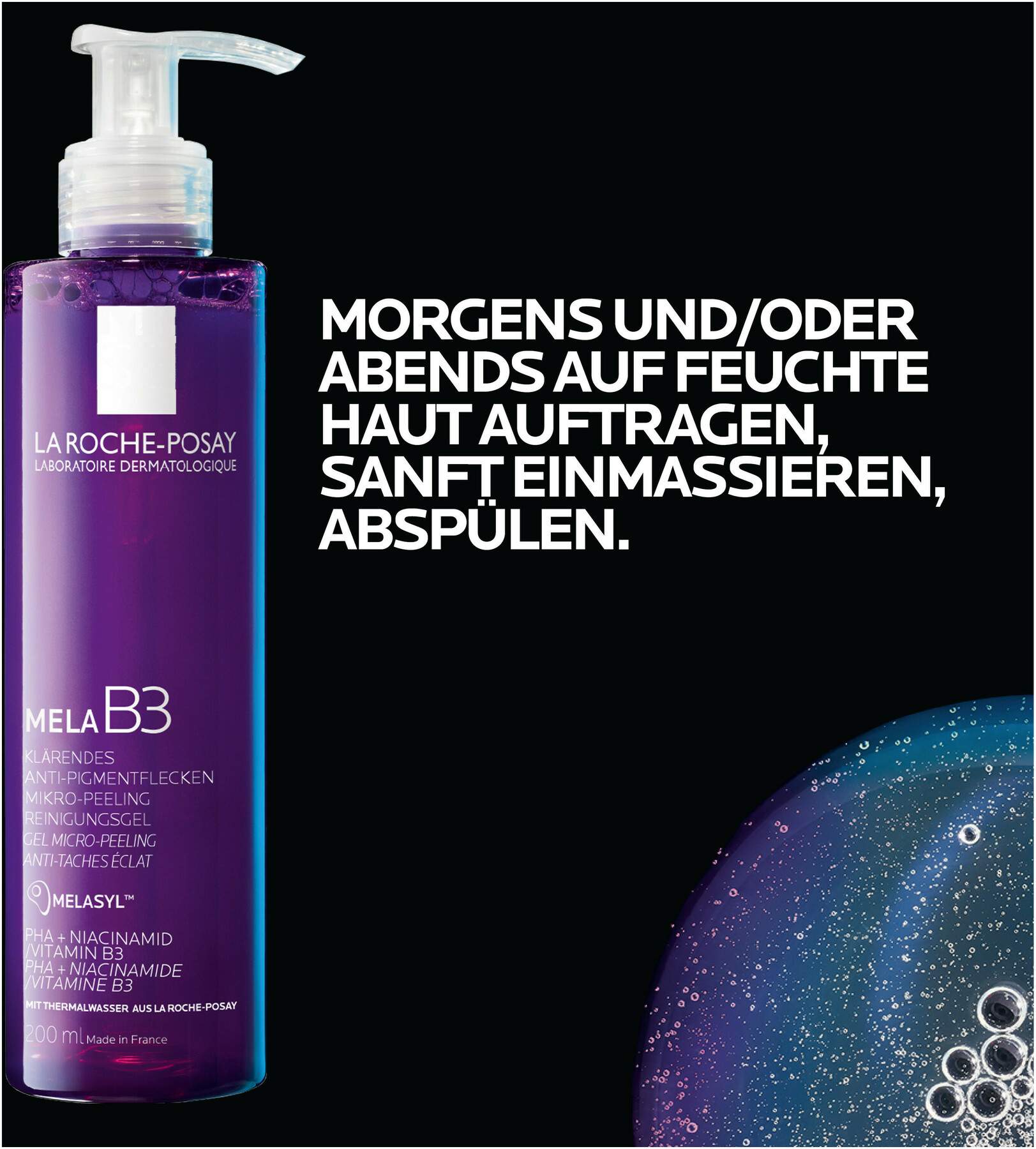 La Roche Posay Mela B3 Reinigungsgel 200 ml