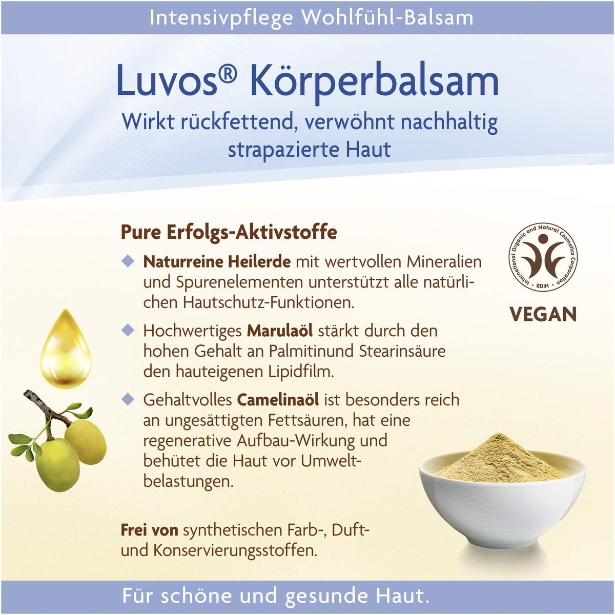 Luvos Naturkosmetik Körperbalsam Intensivpflege 150 ml