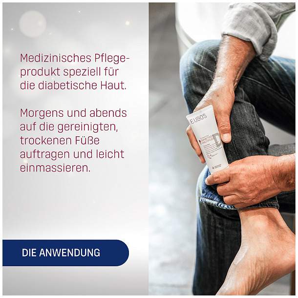 Eubos Diabetische Hautpflege Fuß und Bein 100 ml Creme