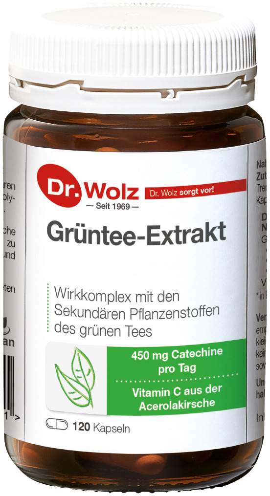 Grüntee Extrakt Dr.Wolz 120 Kapseln