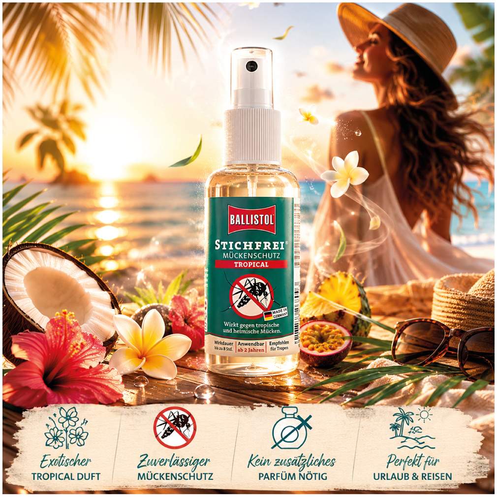 Stichfrei Mückenschutz Tropical Pumpspray 100 ml