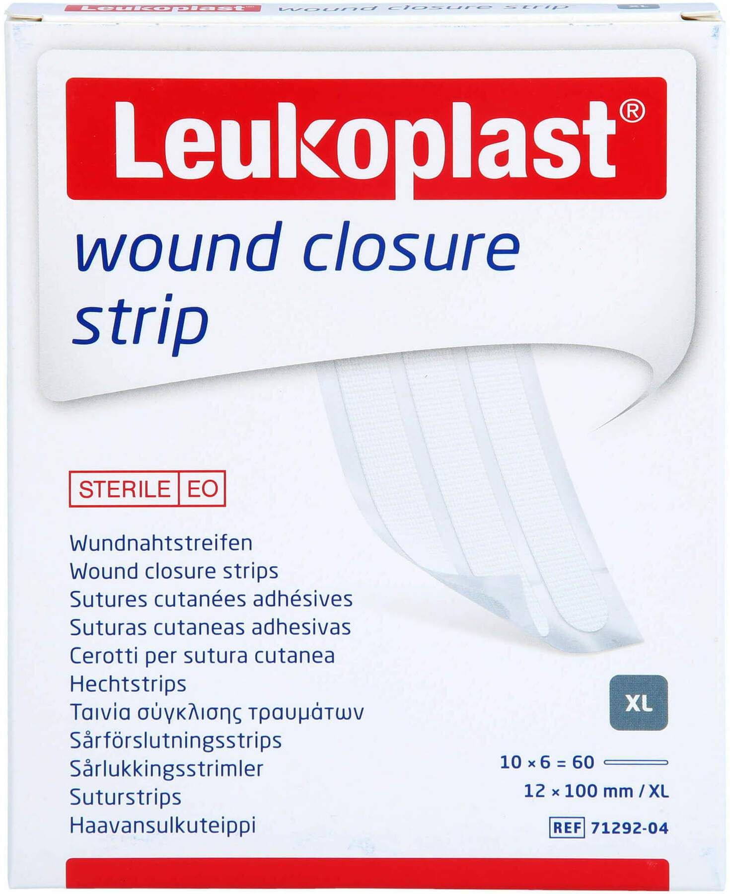 Leukoplast Wound Closure Strip 12x100 mm Weiß 10 X