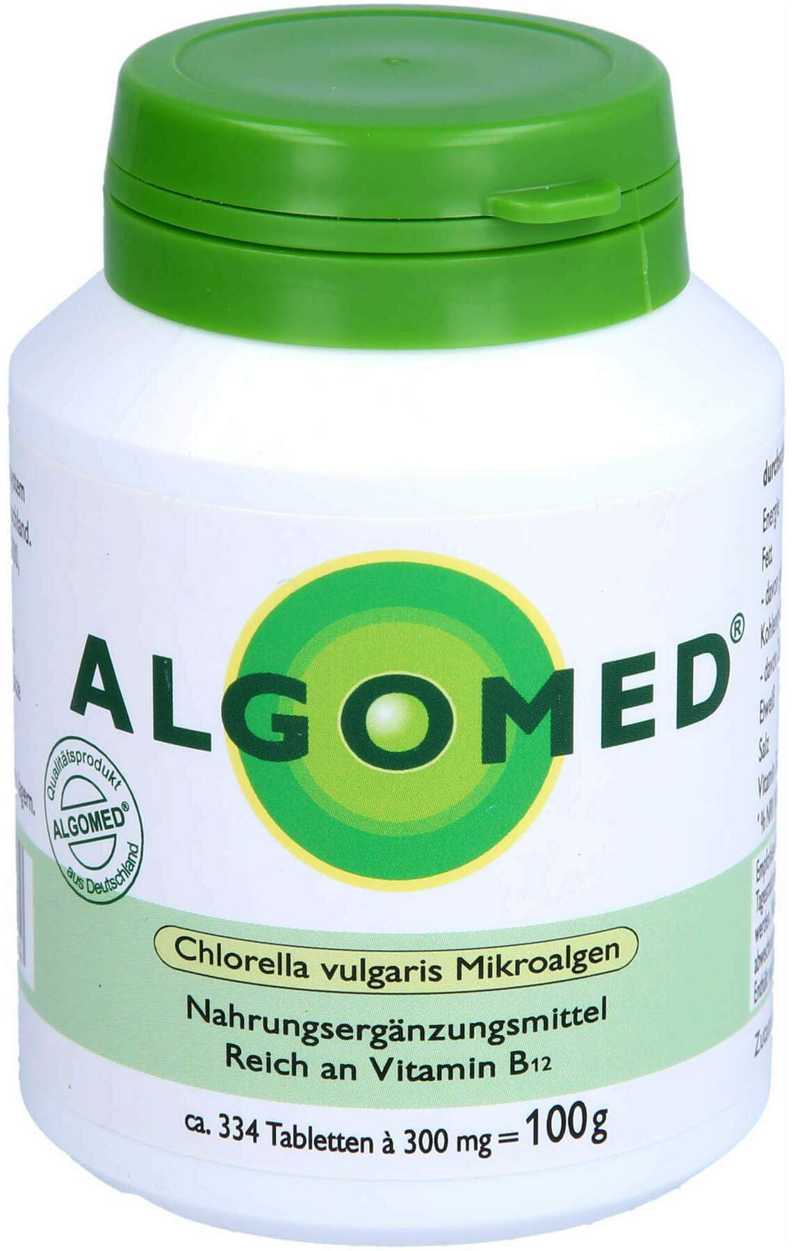 Algomed Chlorella Deutschland 100 G Tabletten