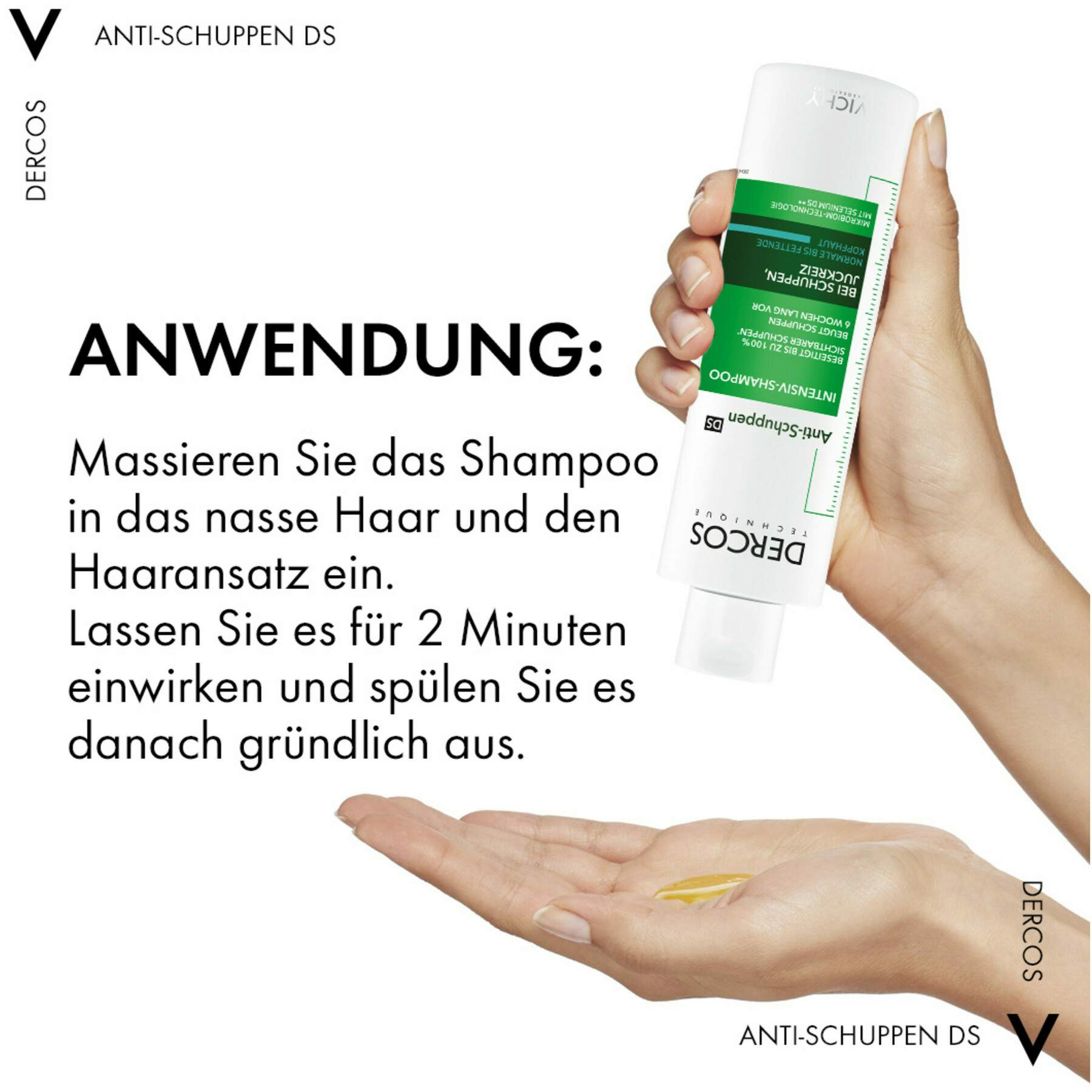 Vichy Dercos Anti Schuppen Sensitive 200 ml Shampoo