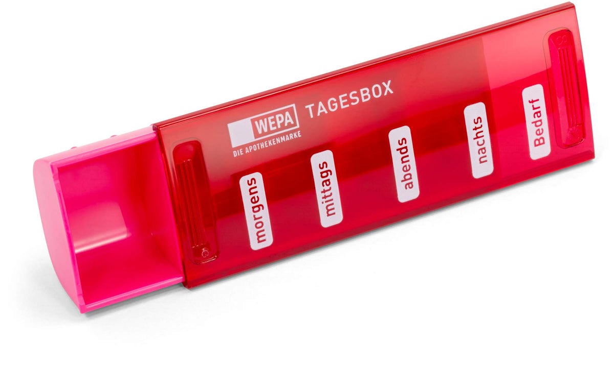 WEPA Tagesbox Farbig Sortiert + UV-Schutz