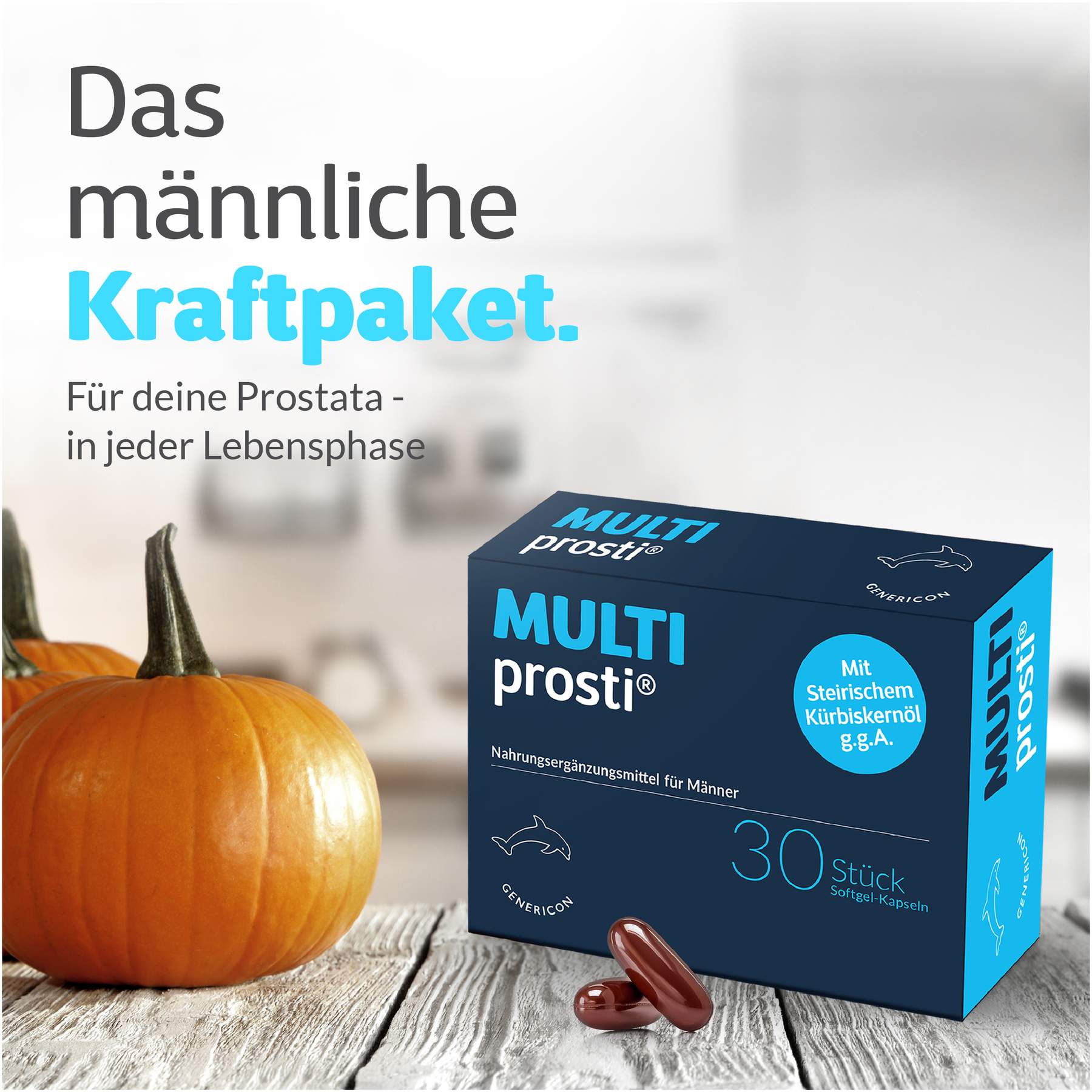 Multiprosti Softgel-Kapseln 30 Stück