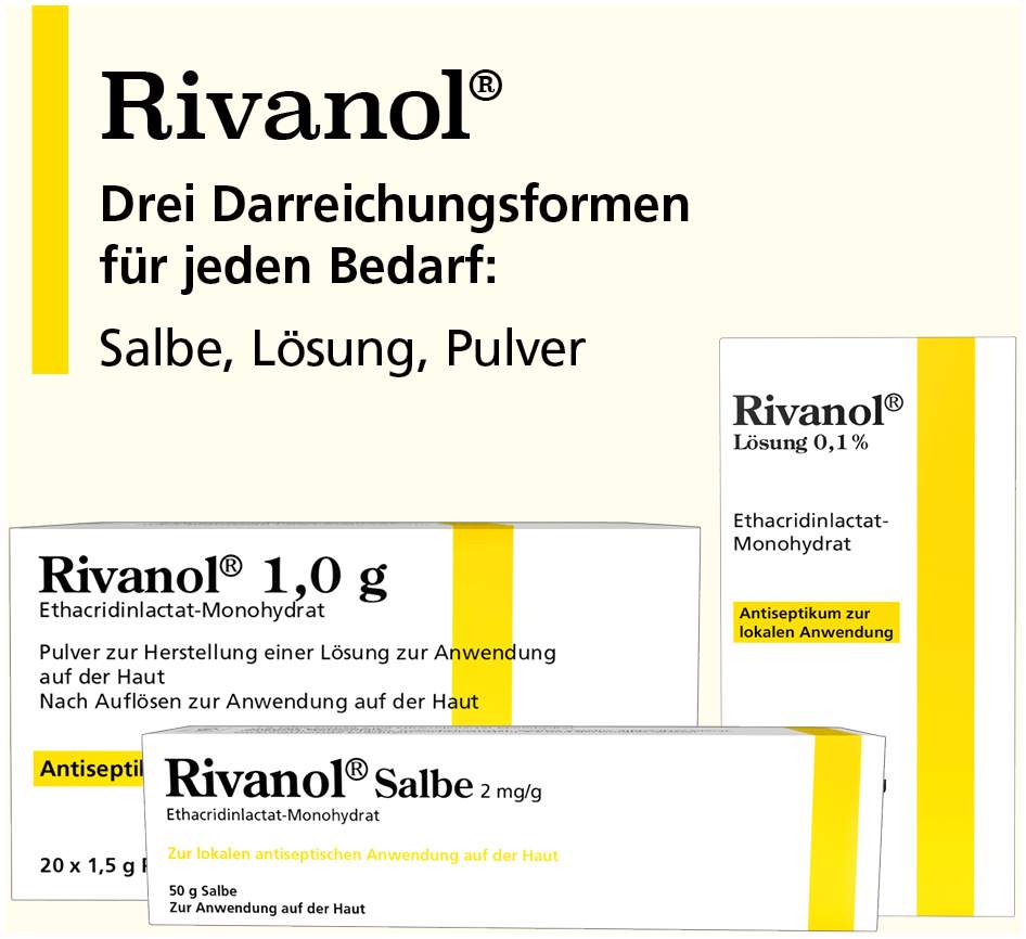 Rivanol 1,0 G Pulver 5 Stück