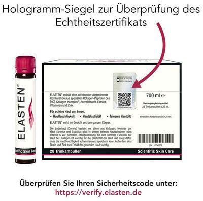 Elasten Trinkampullen 3 x 28 Stück Geschenkbox