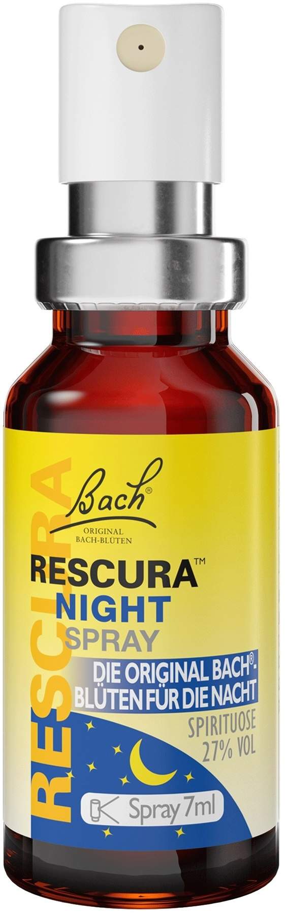 Bach Original Rescura Night Spray Mit Alkohol 7 ml Spray