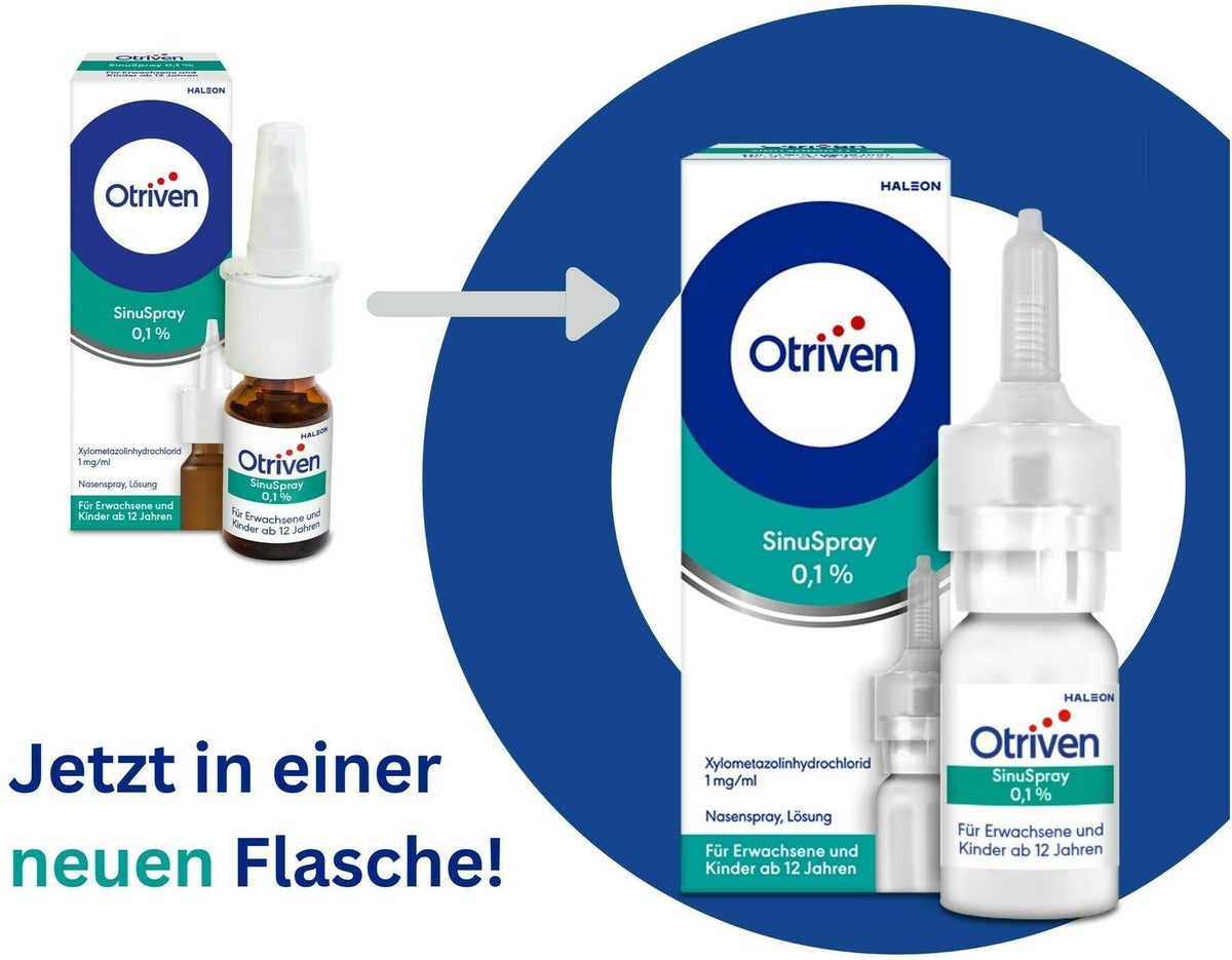 Otriven SinuSpray 0,1 % Nasenspray 10 ml