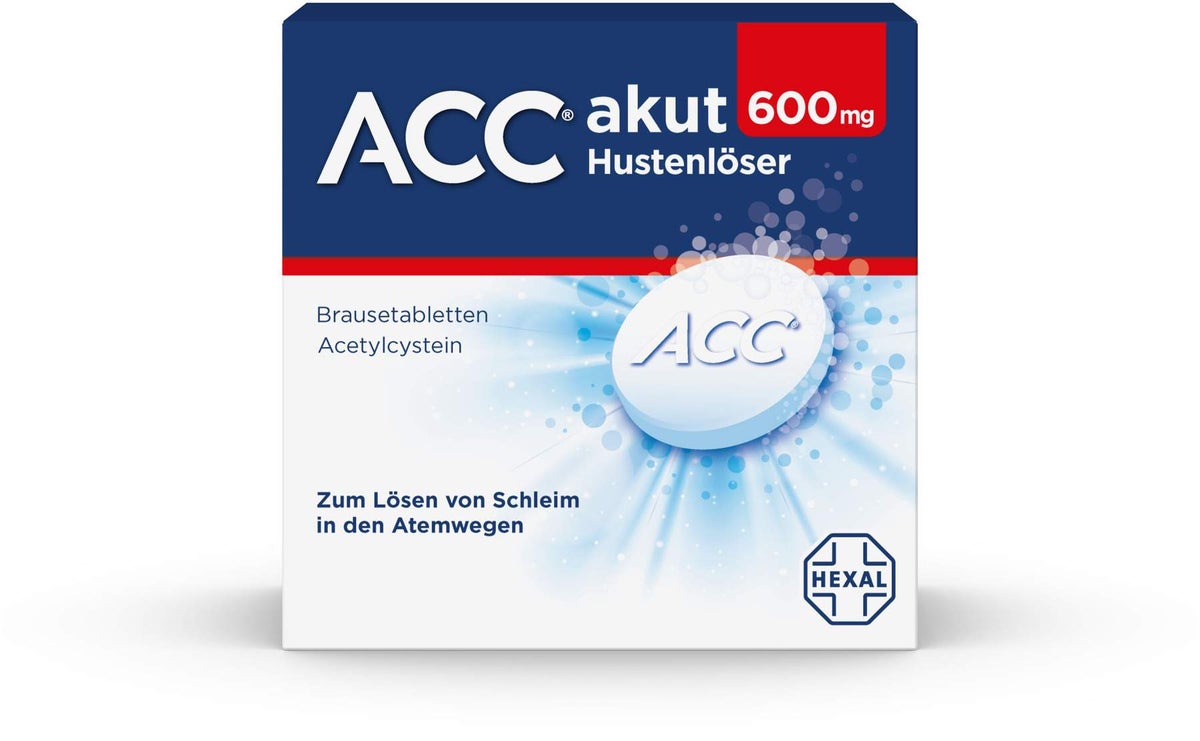 ACC akut 600 mg Hustenlöser 40 Brausetabletten