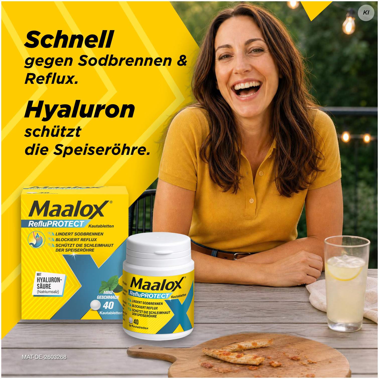 Maalox RefluProtect 40 Kautabletten