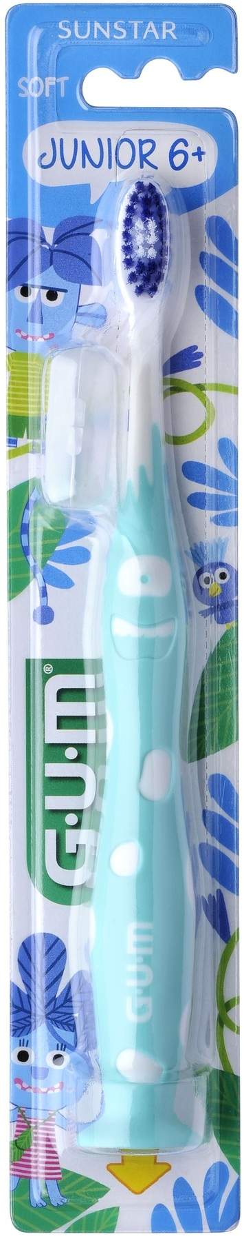 Gum Junior Zahnbürste Monster 6-9 Jahre