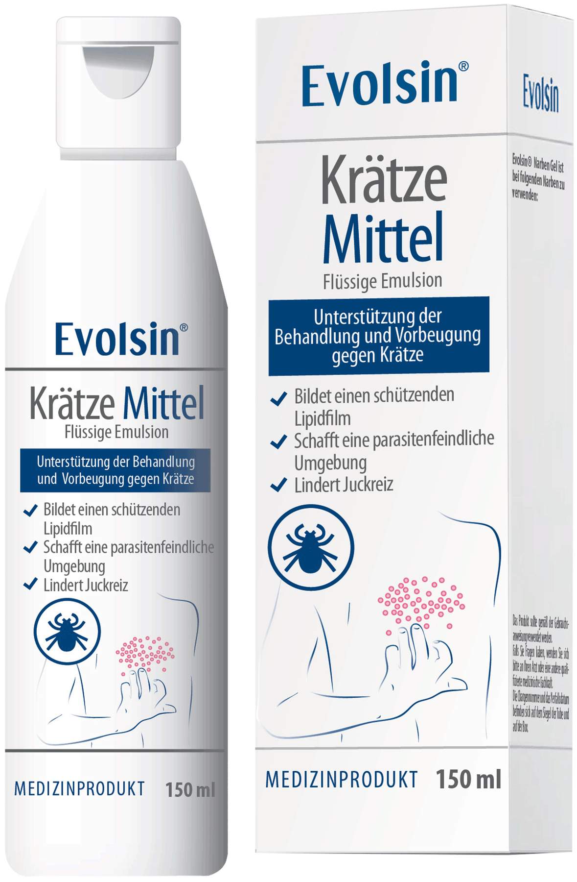 Evolsin Krätze Mittel Emulsion 150 ml