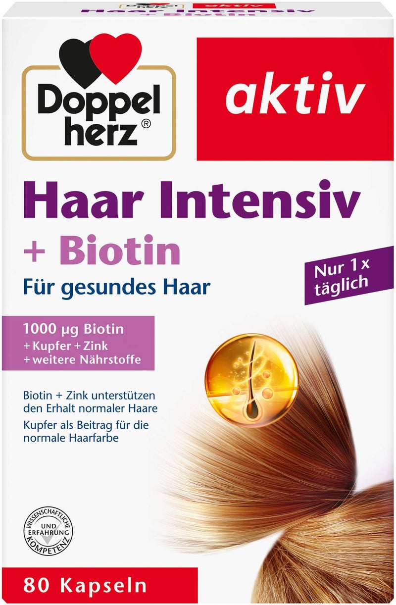 Doppelherz aktiv Haar Intensiv 80 Kapseln
