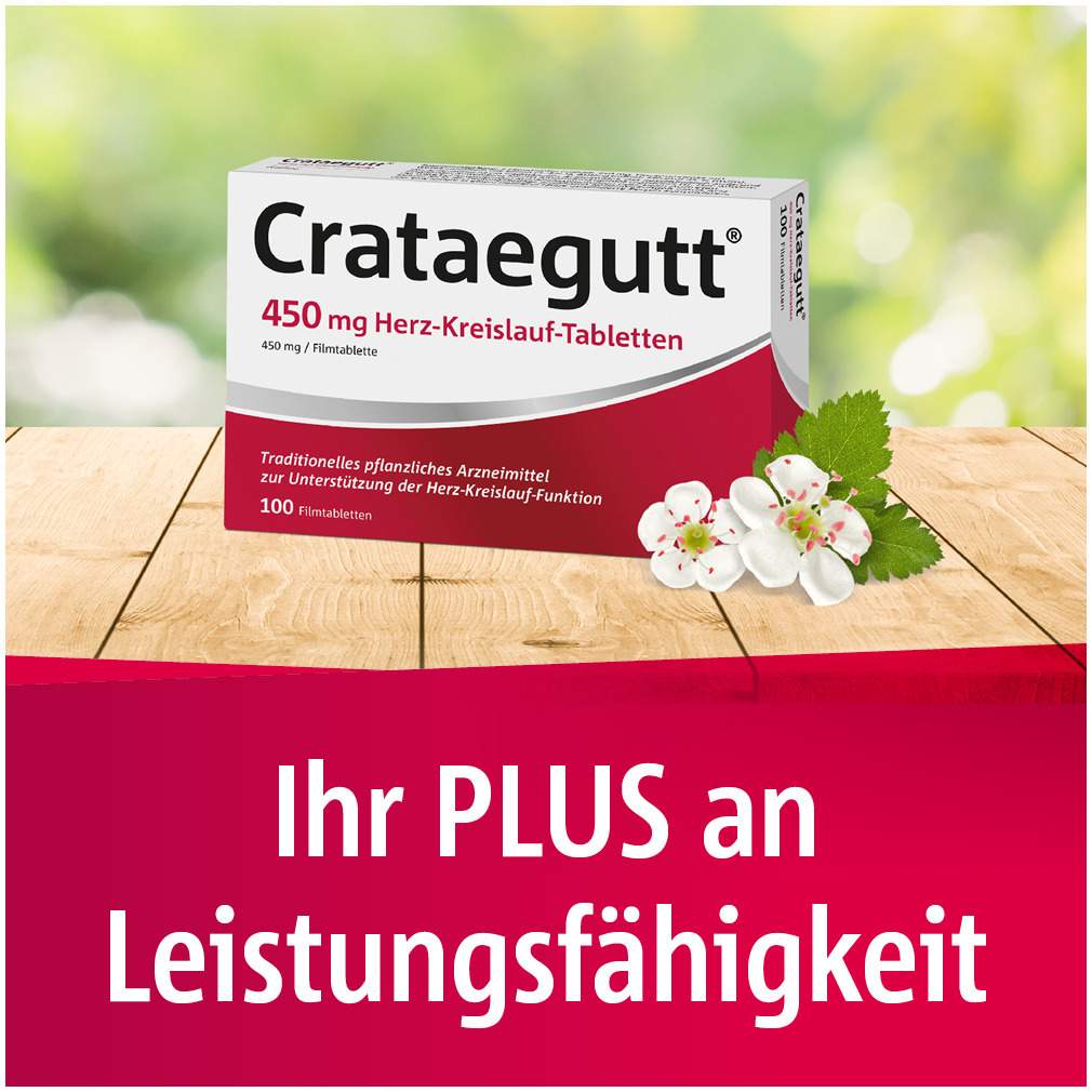 Crataegutt 450 mg Herz-Kreislauf-Tabletten 100 Stück