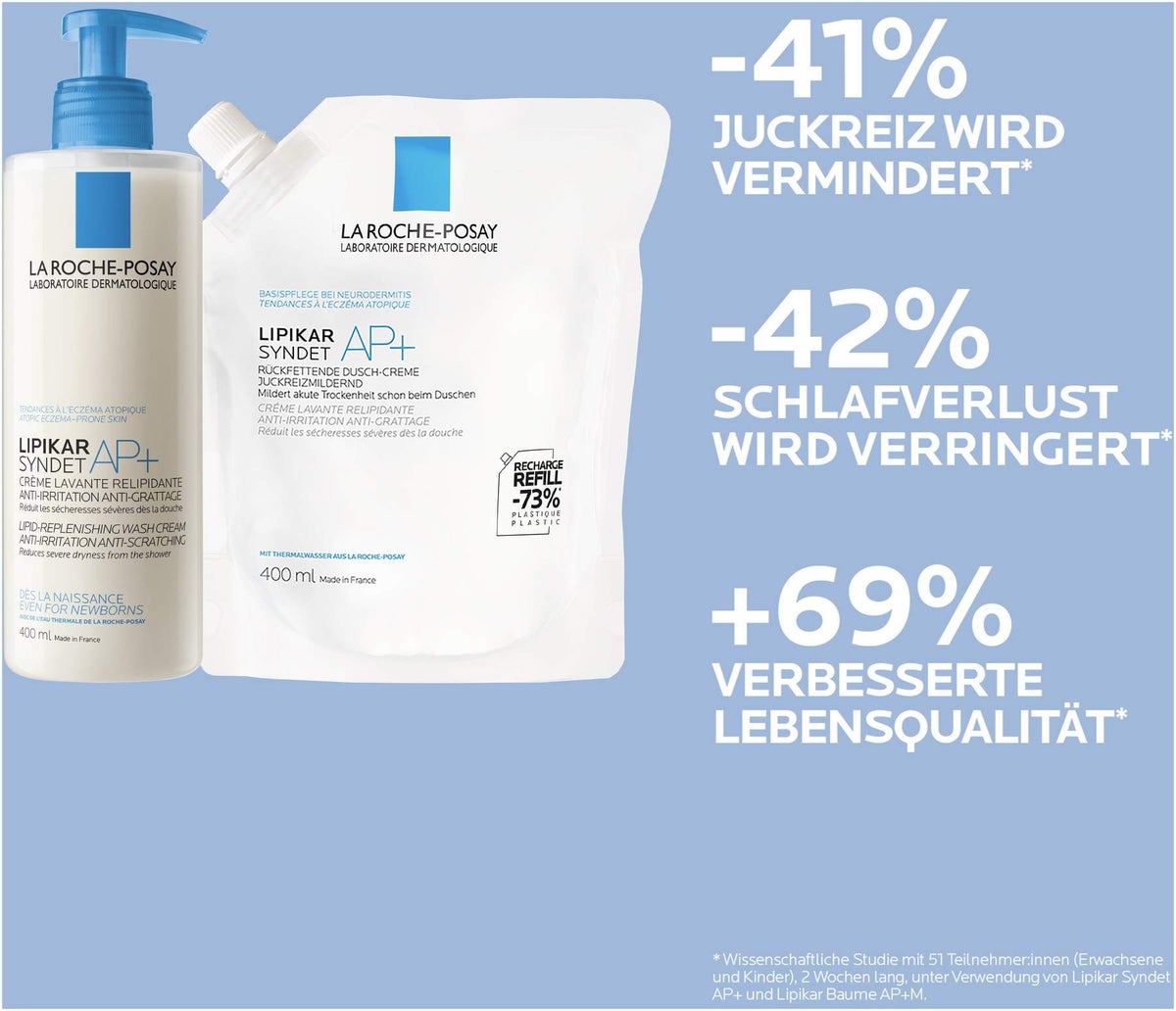 La Roche Posay Lipikar Syndet AP+ Nachfüllpack 400 ml