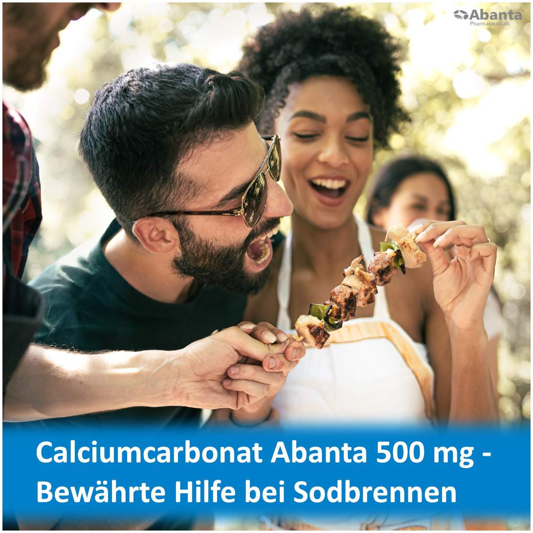 Calciumcarbonat Abanta 500 mg  200 Kautabletten