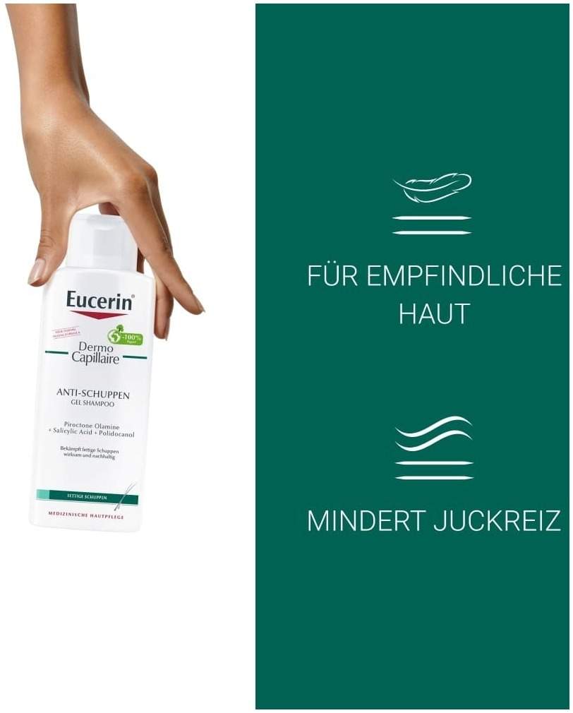 Eucerin DermoCapillaire Anti-Schuppen Gel Shampoo 250 ml