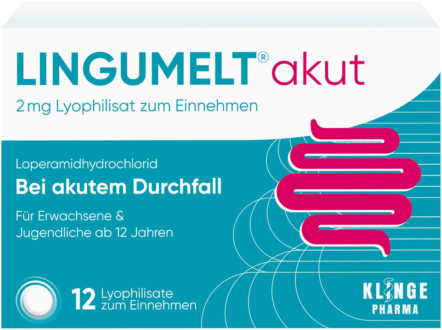 Lingumelt Akut 2 mg Lyophilisat zum Einnehmen 12 Stück