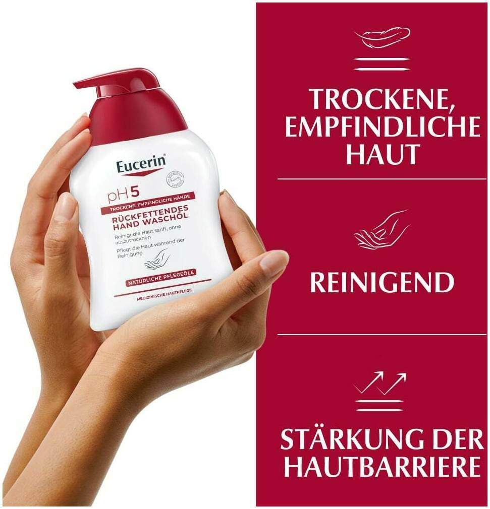 Eucerin pH5 Hand Wasch Öl 250 ml empfindliche Haut
