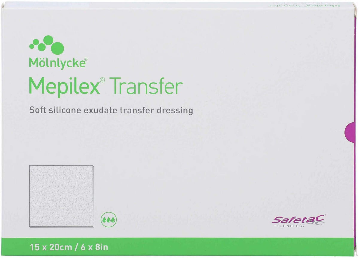 Mepilex Transfer Schaumverband 15 X 20 cm Steril 5 Stück