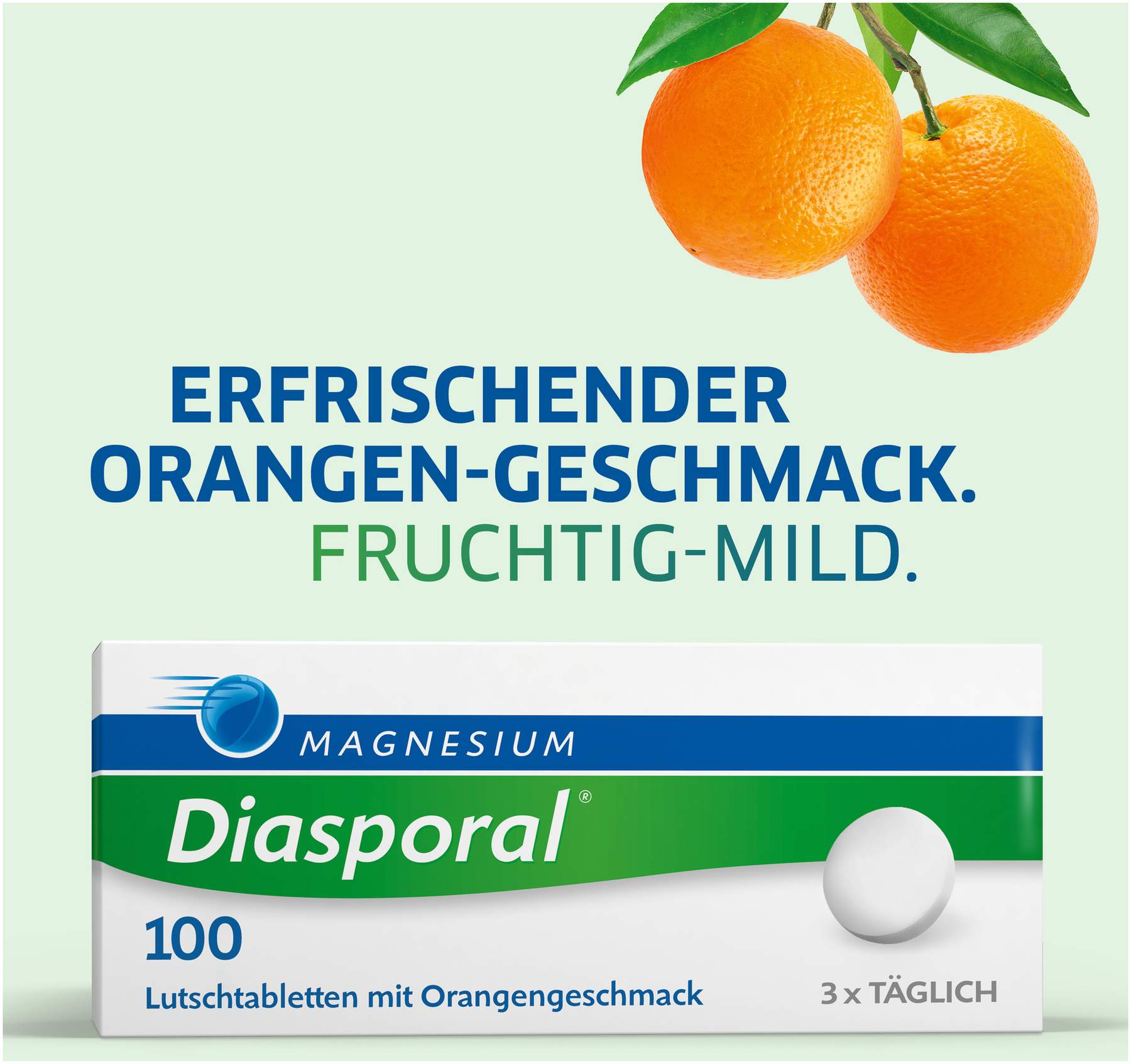 Magnesium Diasporal 100 100 Lutschtabletten