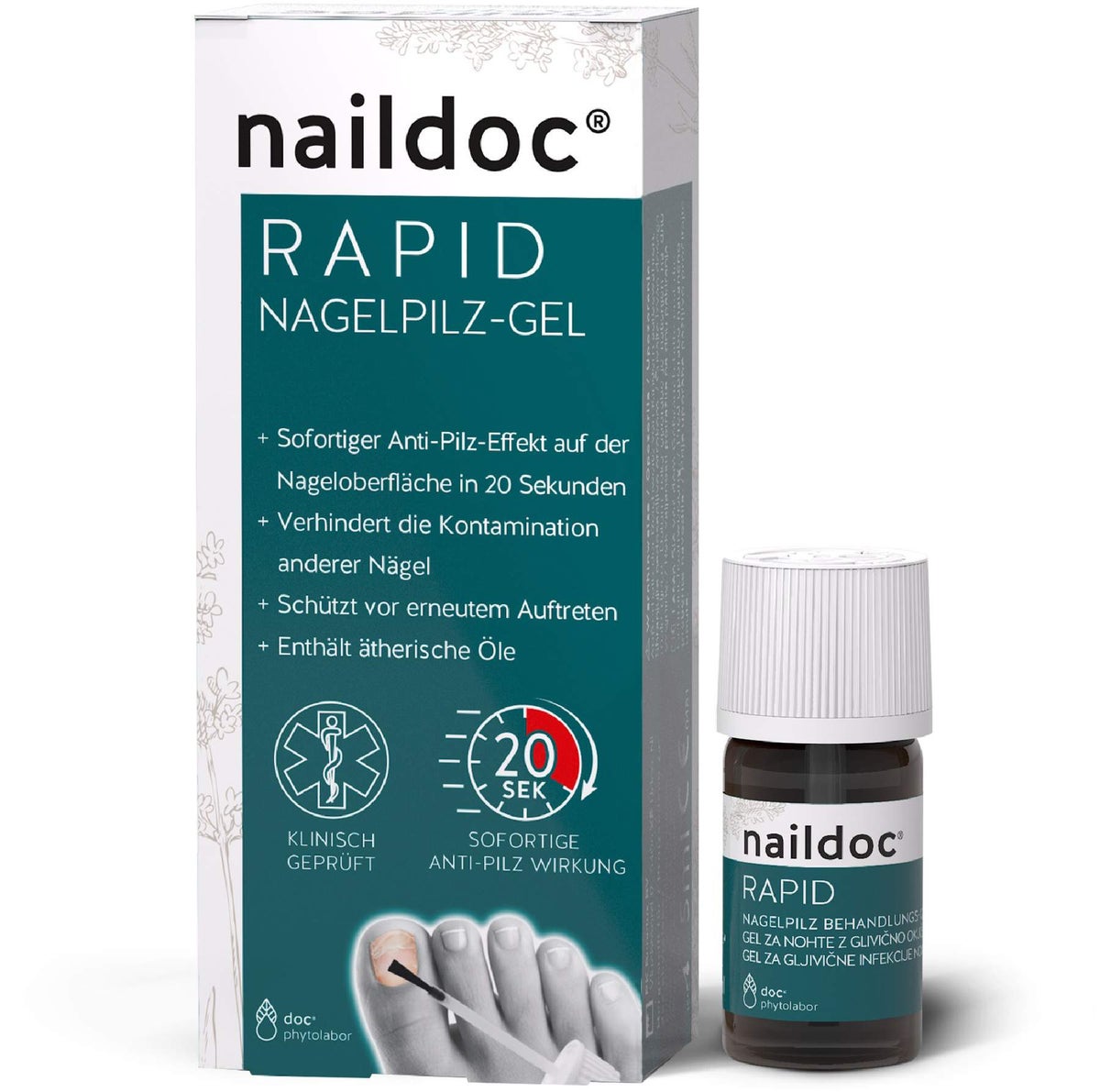 Naildoc Rapid Nagelpilz Behandlungsgel 5 ml