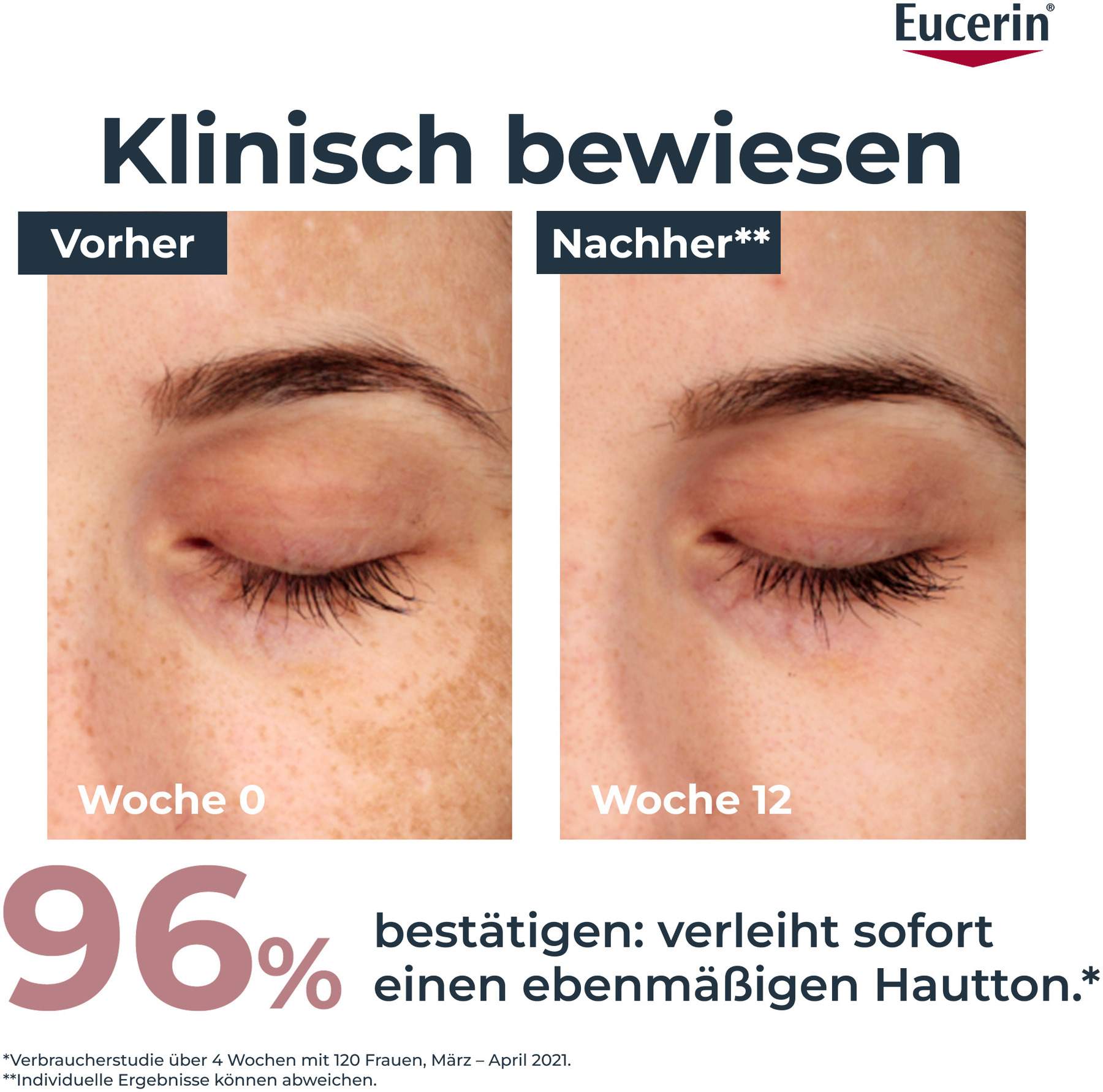Eucerin Anti-Pigment Tagespflege Getönt hell 50 ml Creme