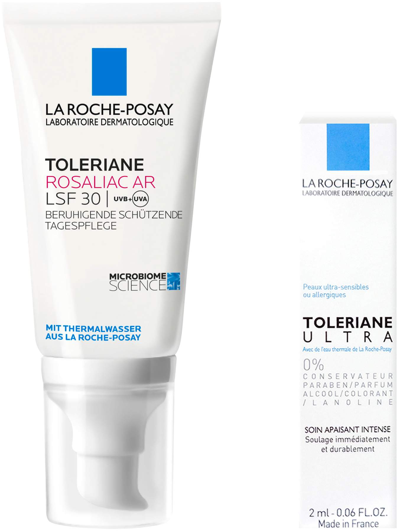 La Roche Posay Toleriane Rosaliac AR LSF 30 50 ml Creme + gratis Roche Posay Toleriane Dermallergo Augencreme 2 ml