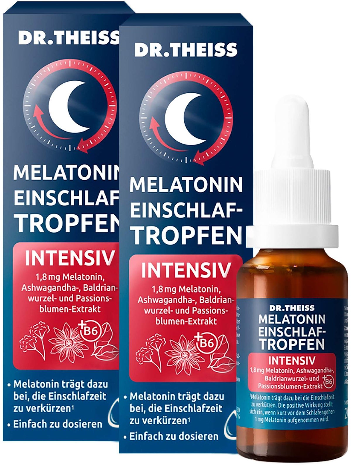Dr.Theiss Melatonin Einschlaf Tropfen 2 x 20 ml
