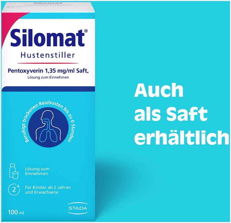 Silomat Hustenstiller Pentoxyverin 19 mg je ml 30 ml Tropfen