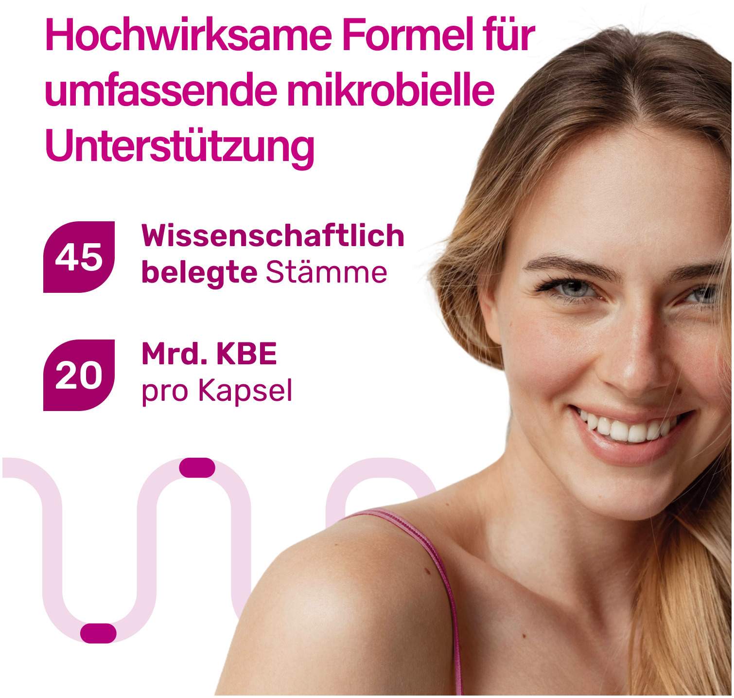 Lacto Intim Forte N45 + Biotin + Vitamin B2 & B3 30 Kapseln