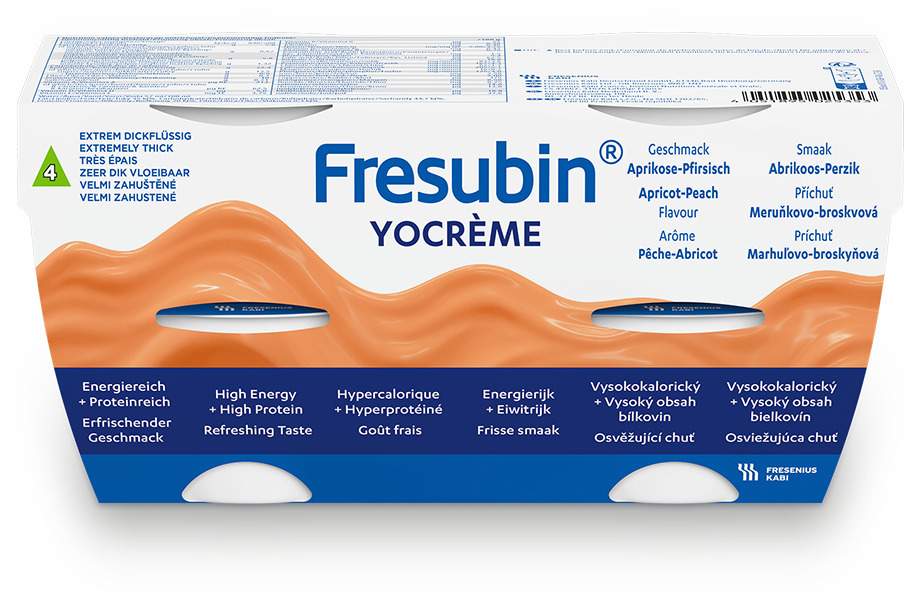 Fresubin Yocreme Aprikose Pfirsich  24 X 125 G Creme