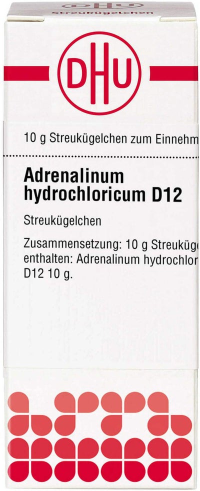 Dhu Adrenalinum Hydrochloricum D12 Globuli 10 G