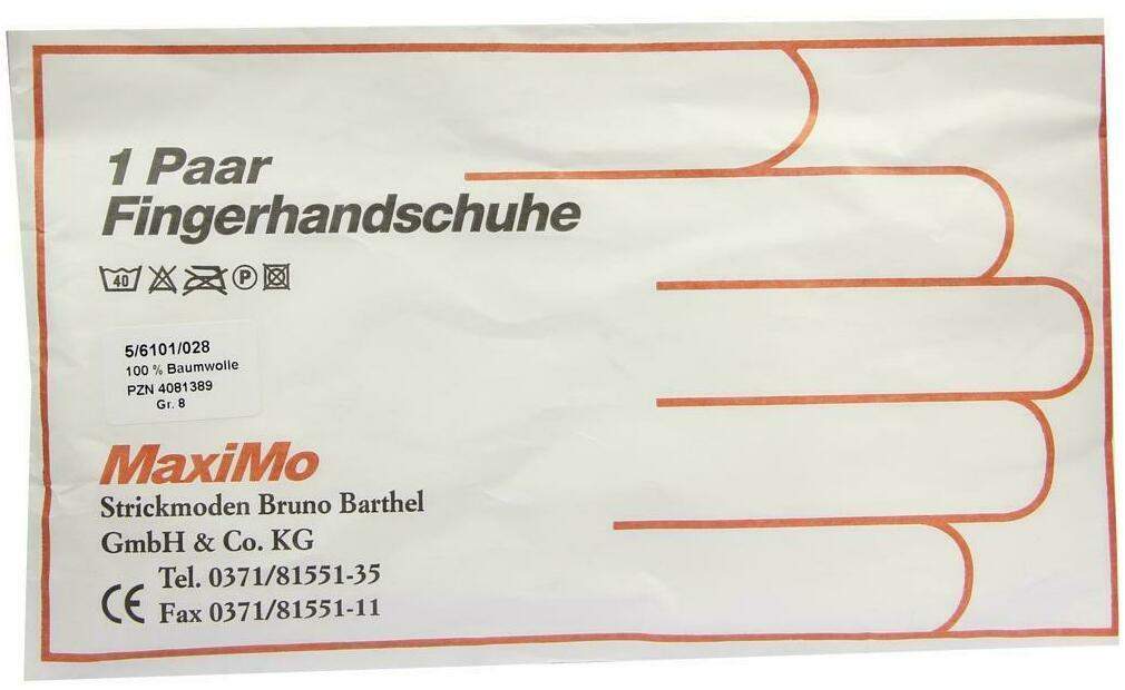 Handschuhe Baumwolle Gr. 8 1 Paar