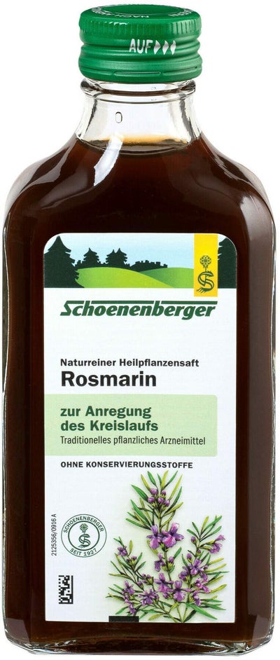 Rosmarin Saft Schoenenberger 200 ml