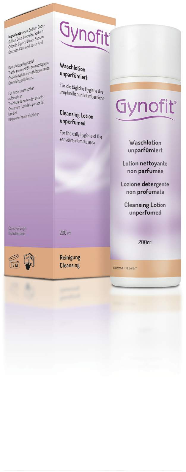 Gynofit Waschlotion unparfümiert 200 ml