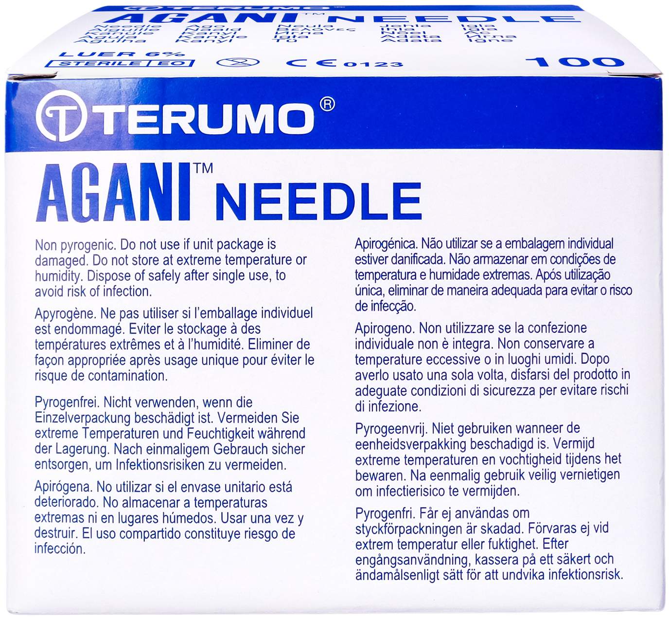 Agani Kanüle 20 G 38 mm Gelb