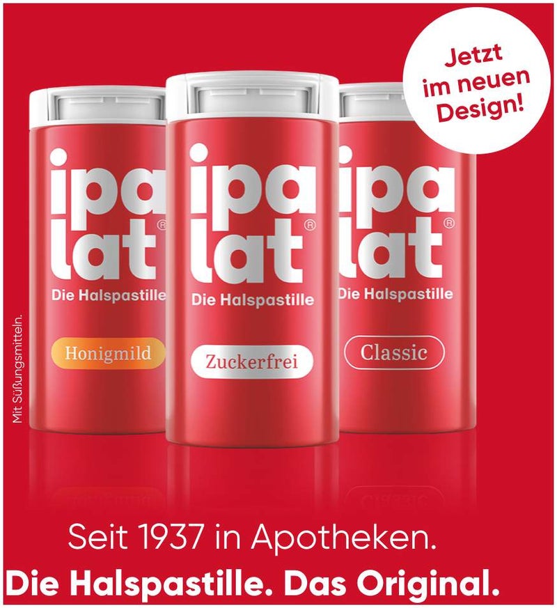 Ipalat Halspastillen zuckerfrei mentholfrisch 120 Pastillen