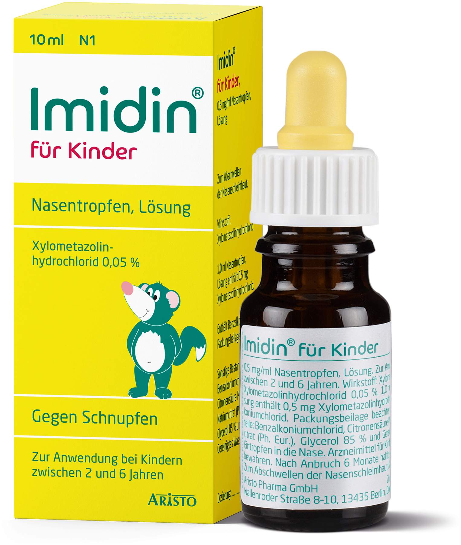 Imidin Nasentropfen für Kinder 10 ml