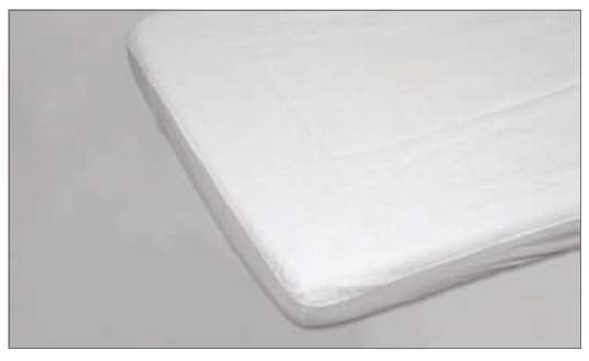 Molton Spannbettbezug 100x200cm Mit Folie