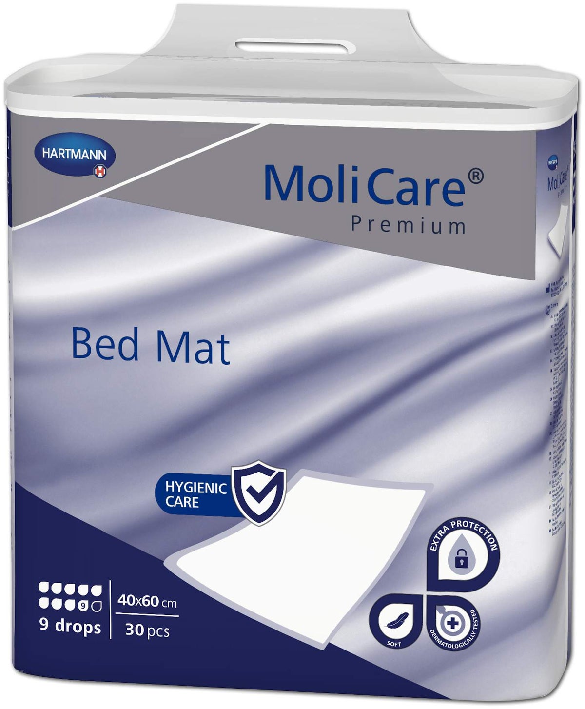 Molicare Premium Bed Mat 9 Tropfen 40x60 cm 30 Stück