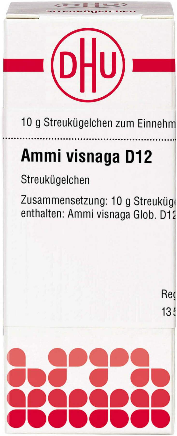 Dhu Ammi Visnaga D12 Globuli 10 G