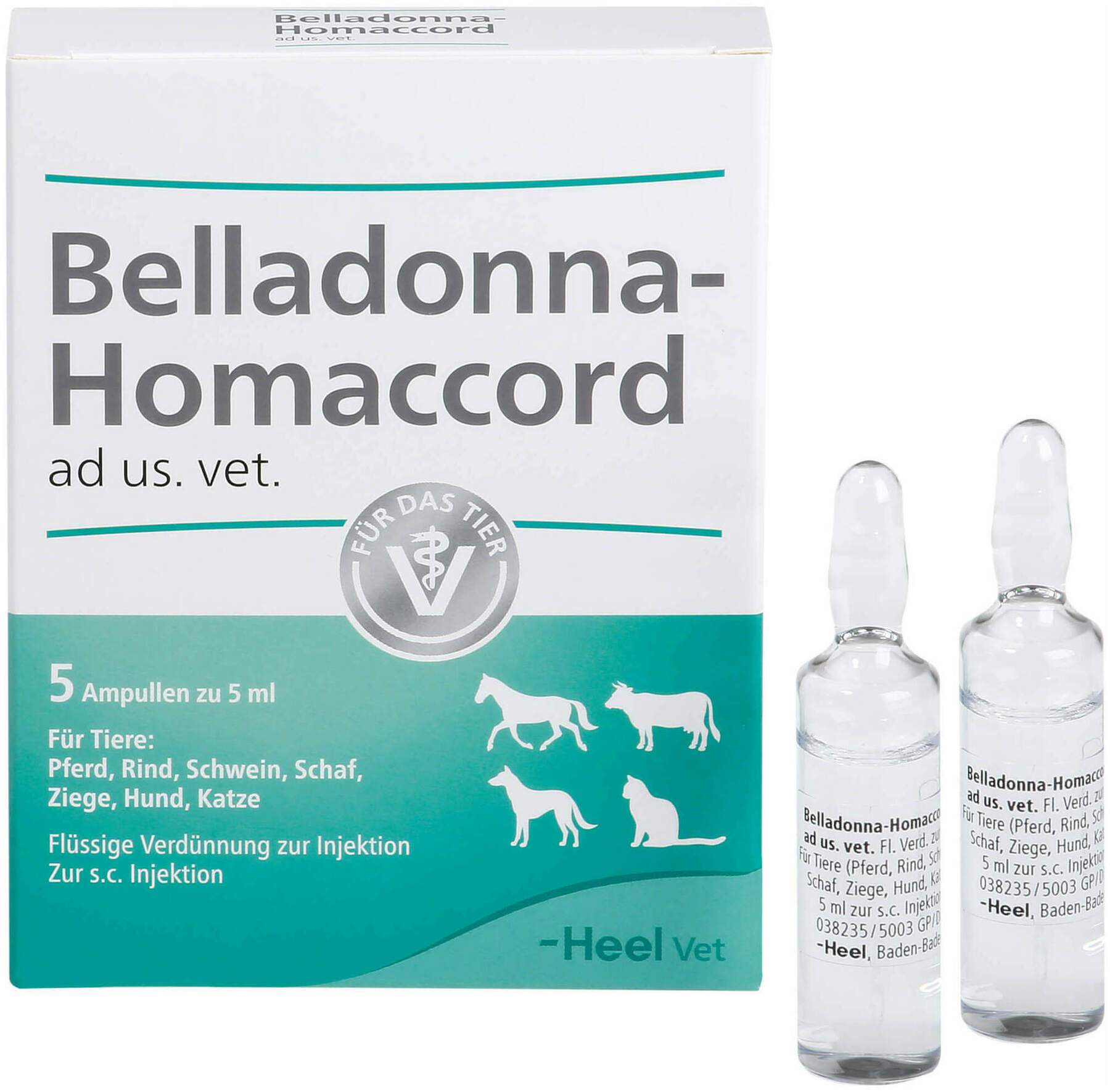 Belladonna Homaccord Ad Us.Vet.Ampullen
